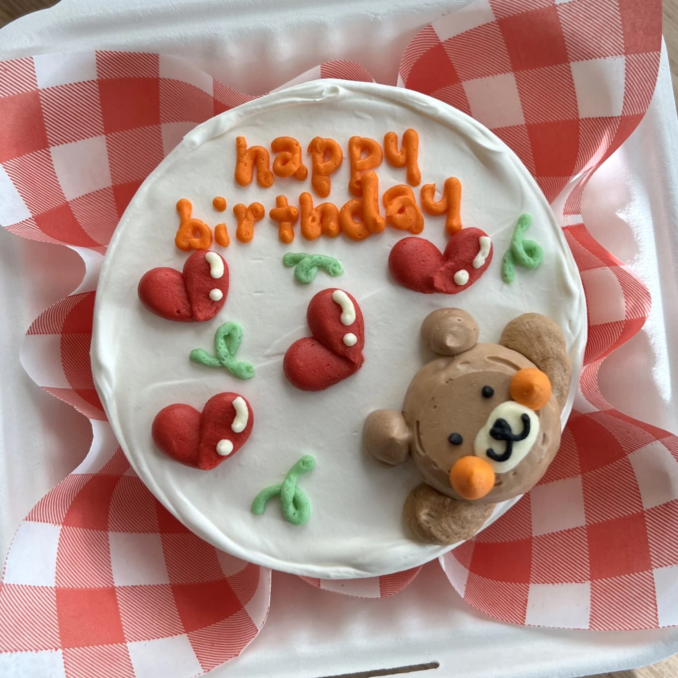 Lovely Bear Lunch Box Cake