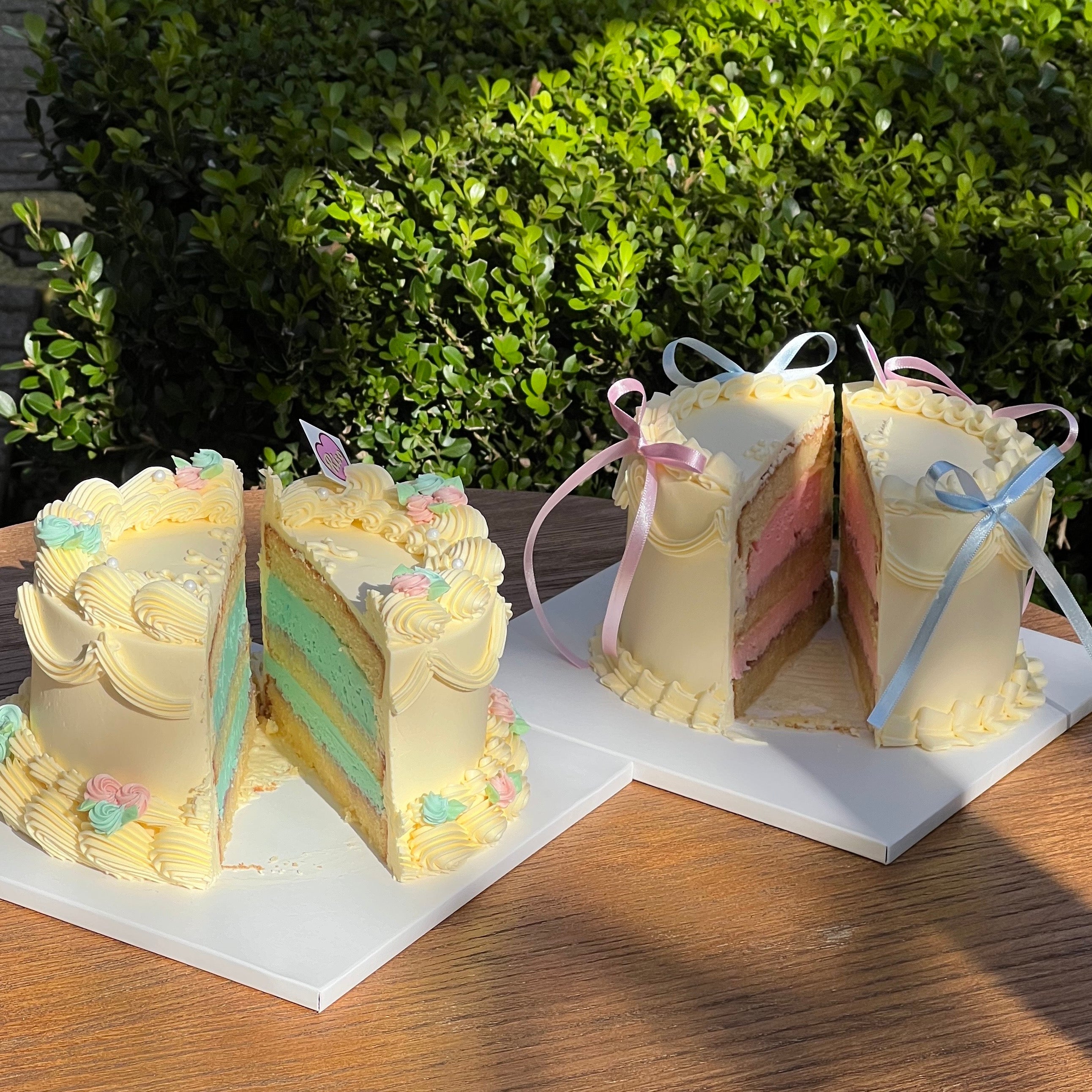 [Gender Reveal] Ballet Core Cake - Image 3