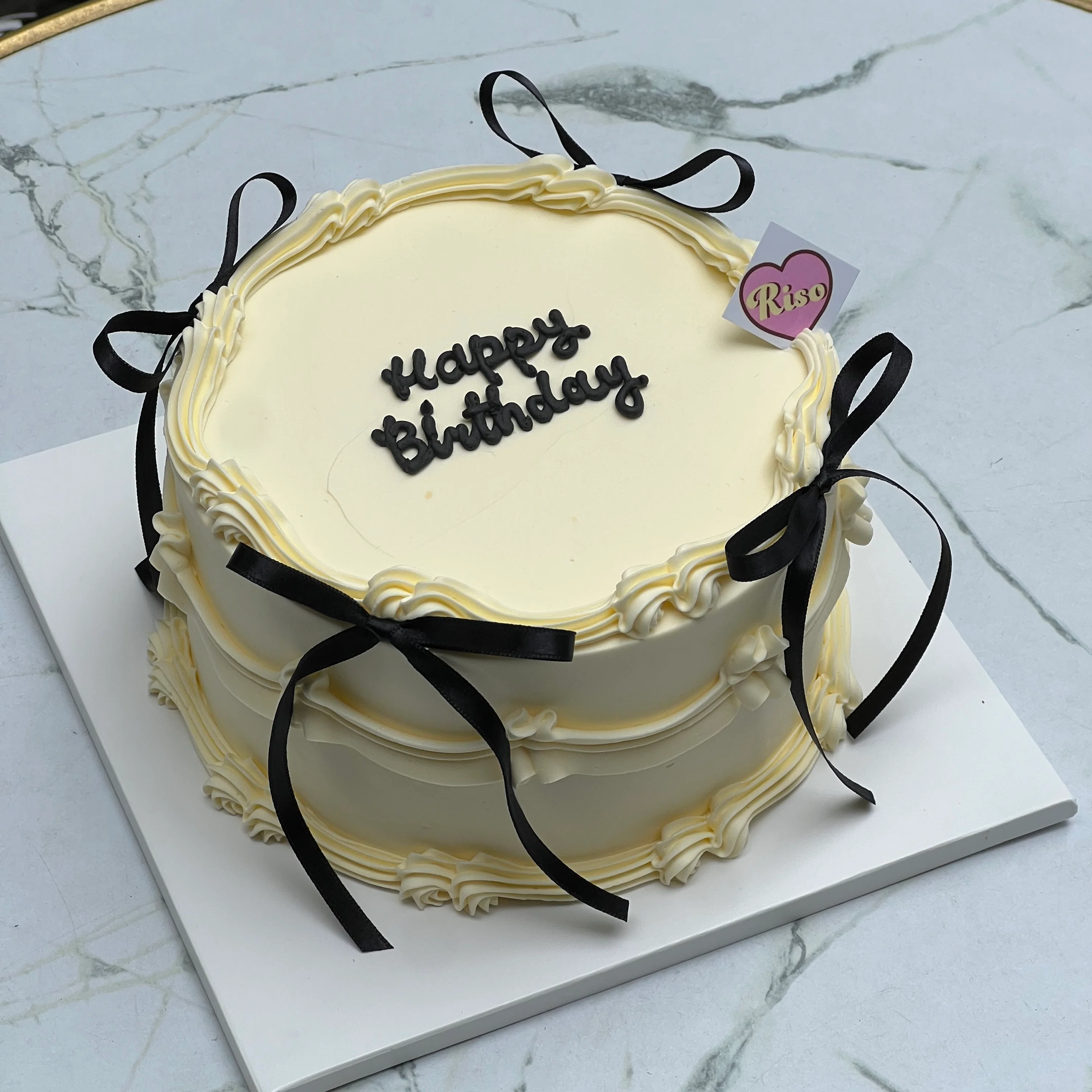 Classic Balletcore Cake (Round/Heart) - Image 2