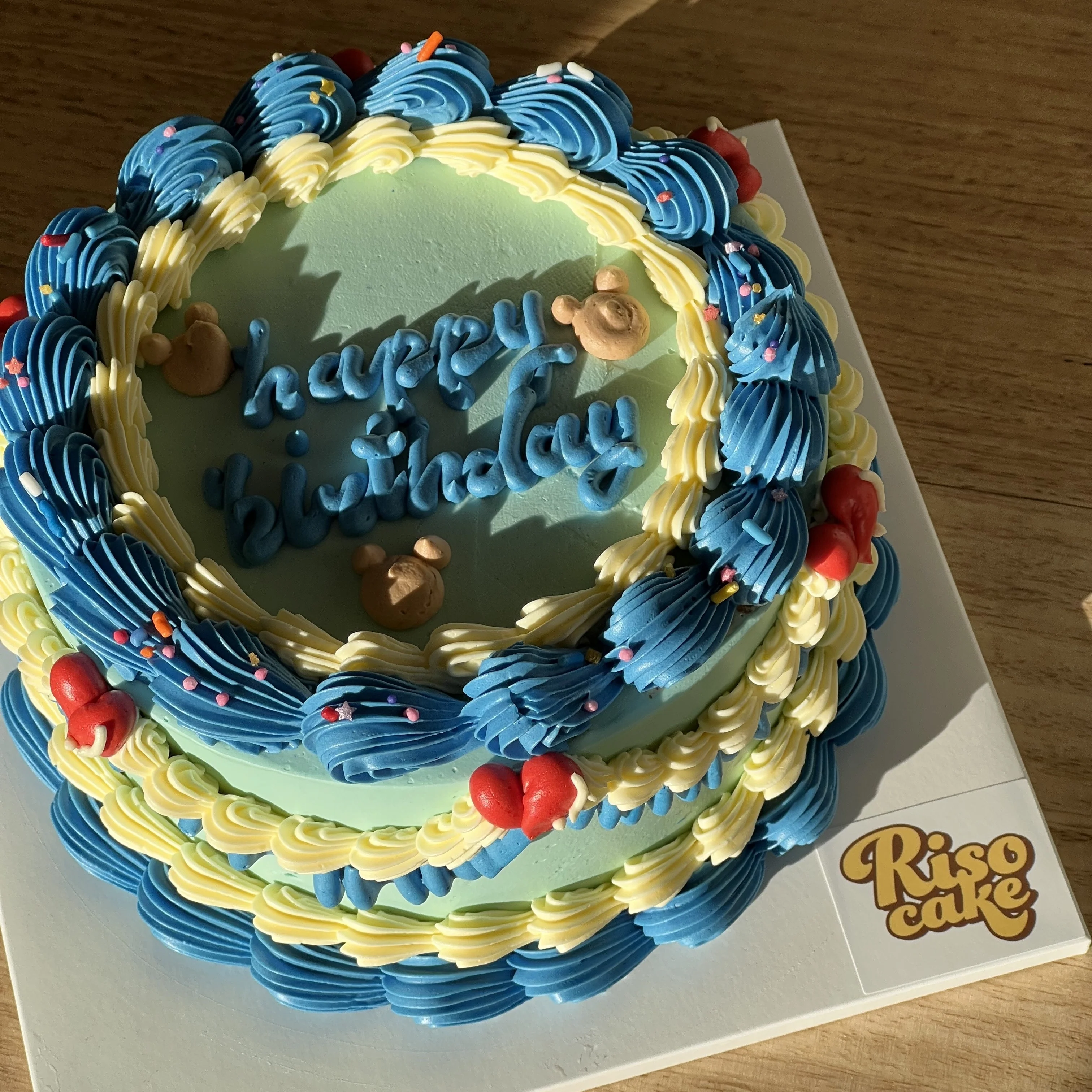 Baby Vintage Cake (Round/Heart) - Image 6