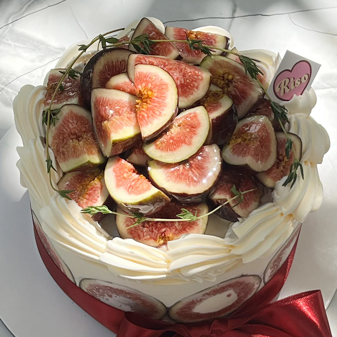 [SOLD OUT] Fresh Cream Fig Cake - Image 5