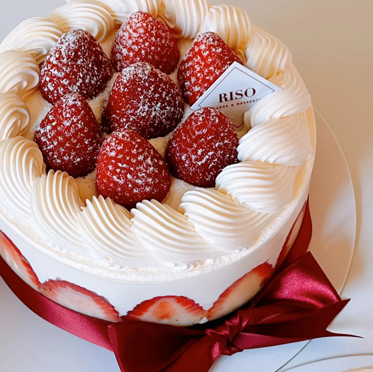 Fresh Cream Strawberry Cake - Image 3