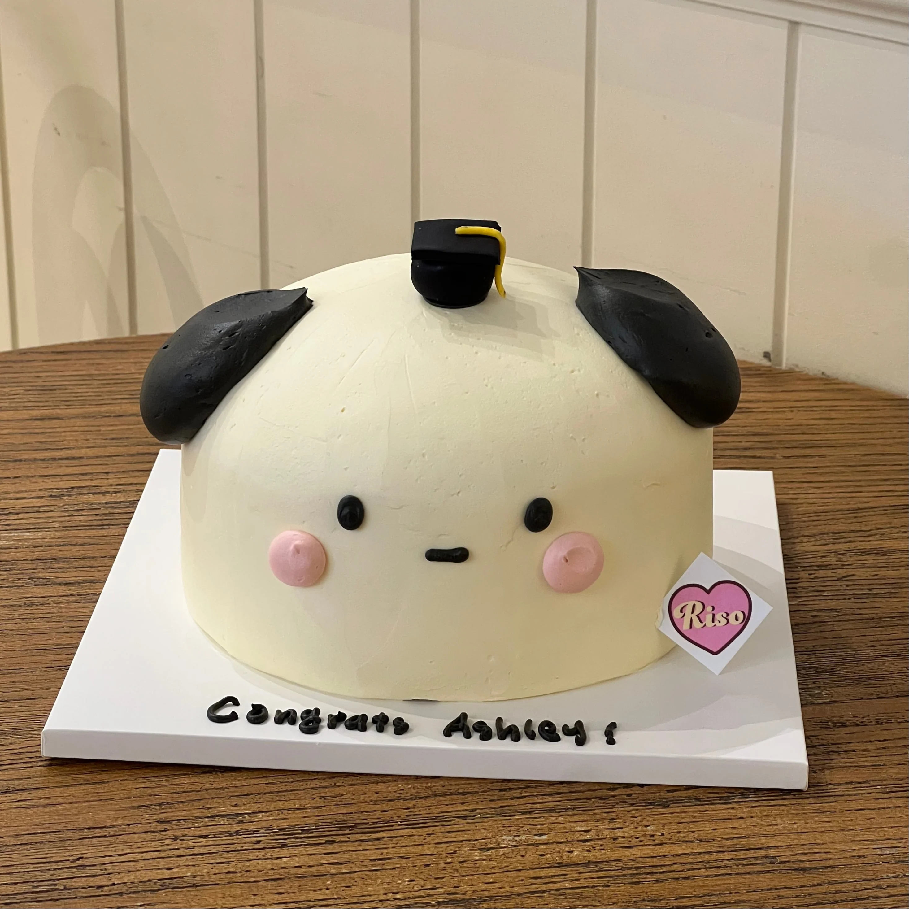 Marshmallow's Graduation Cake
