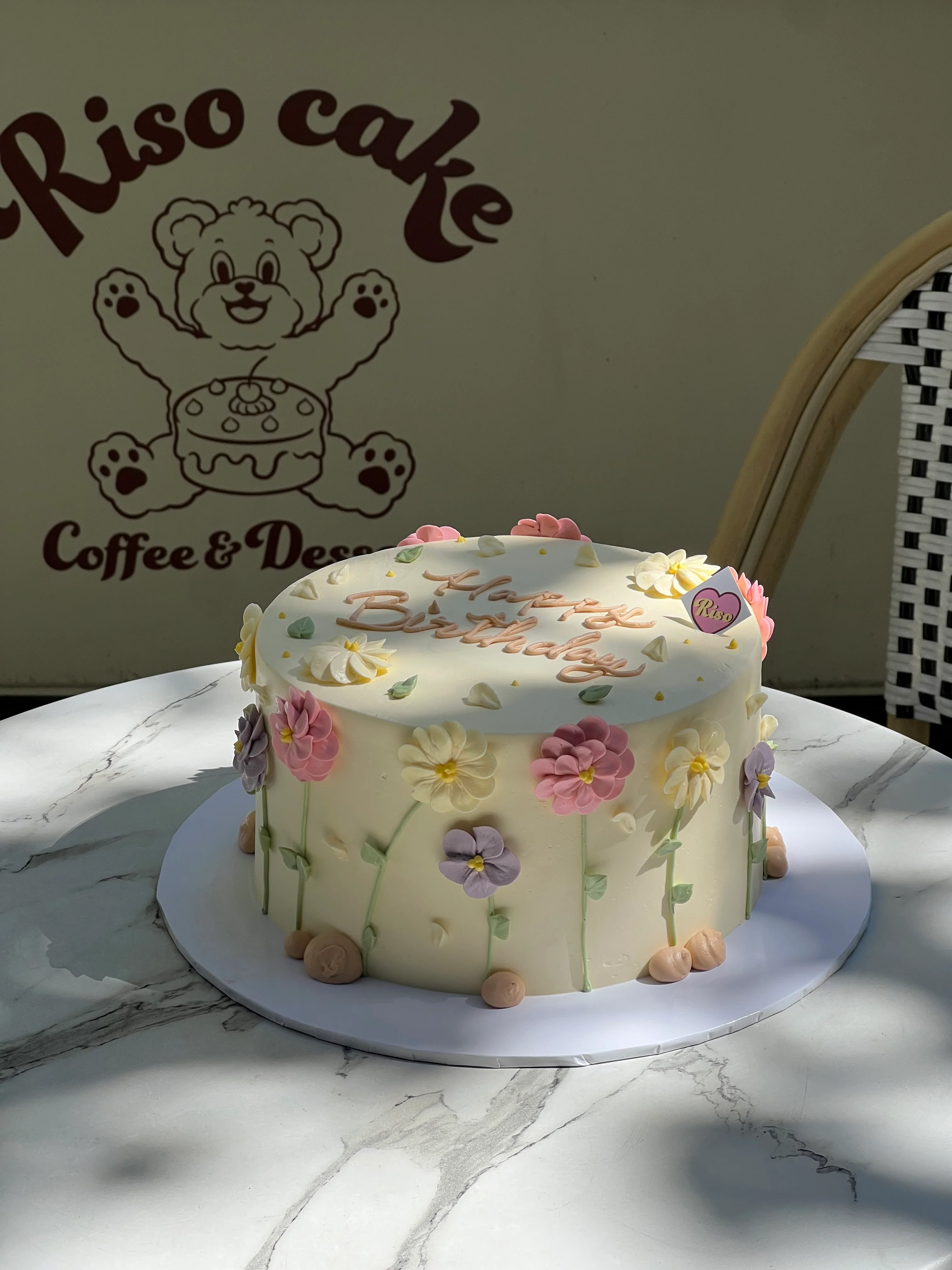 High Daisy Cake (Tall Design) (Round/Heart) - Image 5