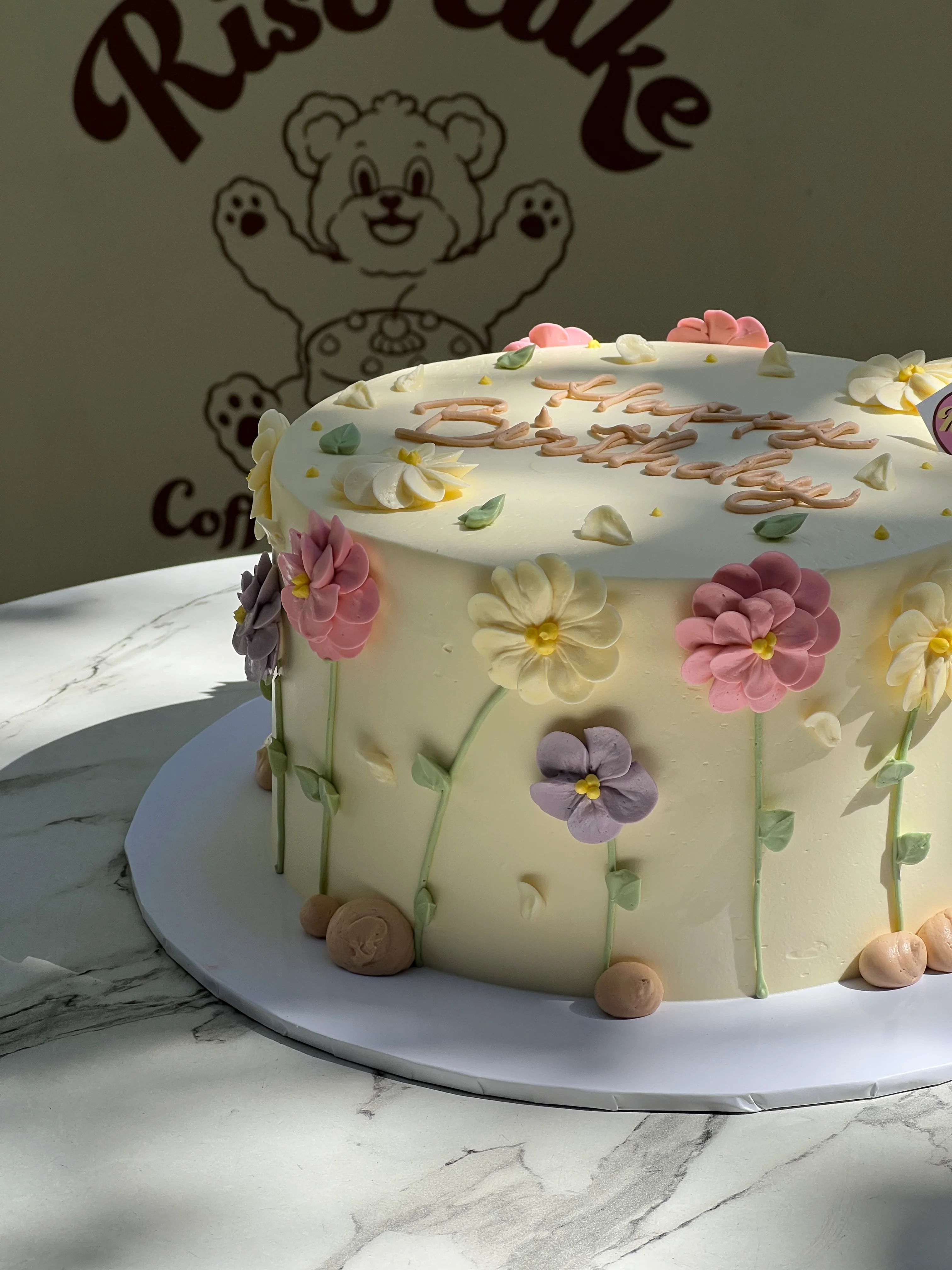 High Daisy Cake (Tall Design) (Round/Heart) - Image 6
