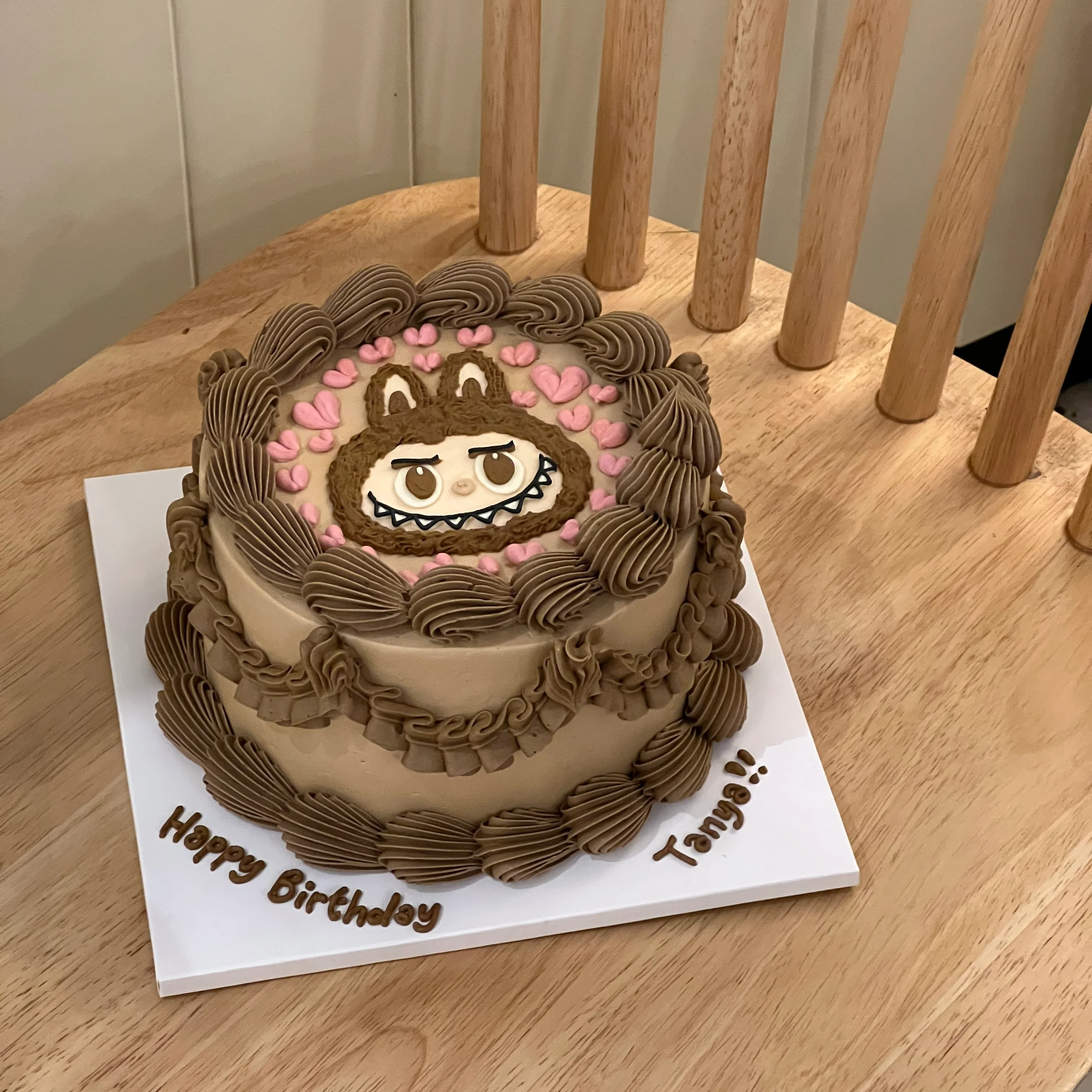 Labubu Cake (Round/Heart) - Image 4