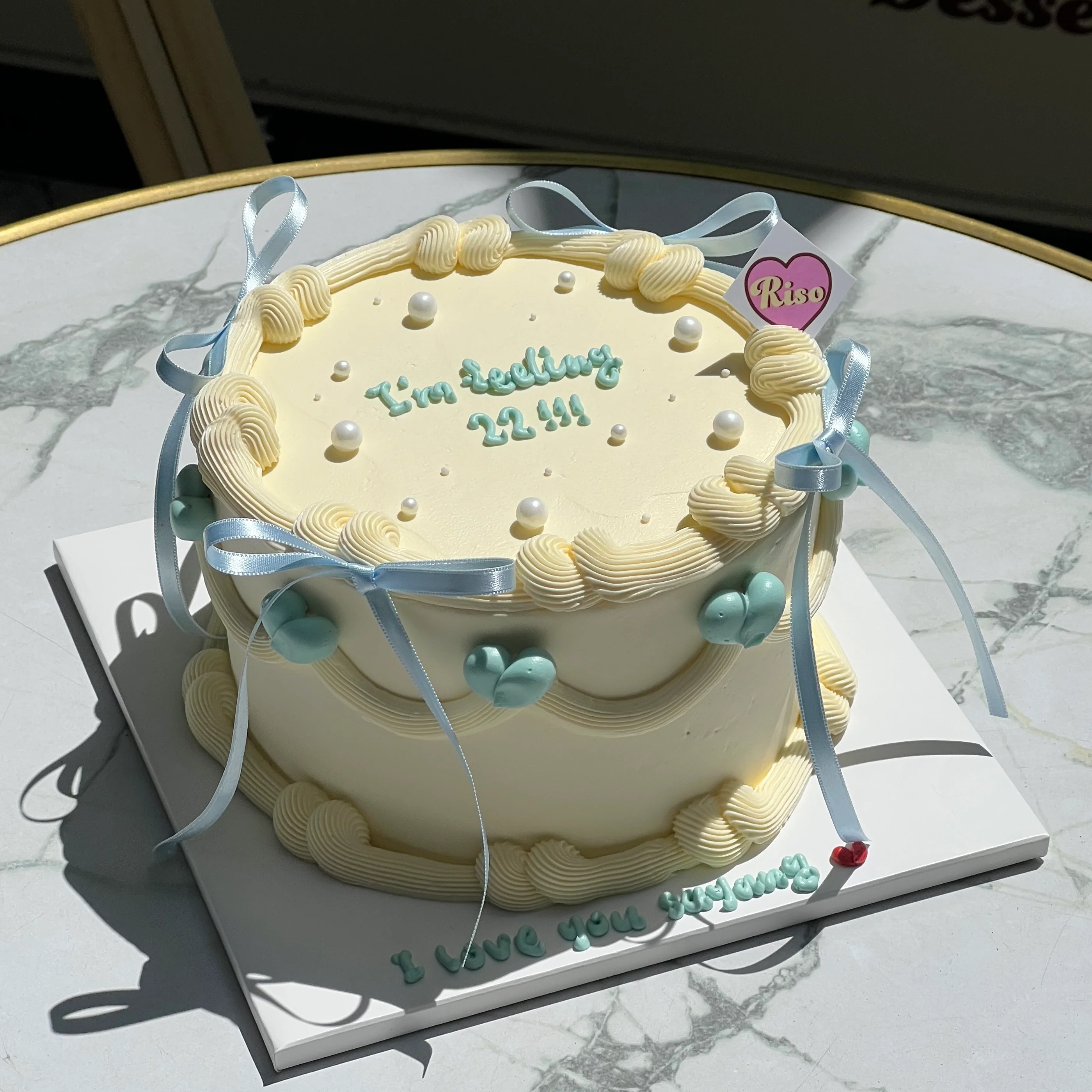 Lovely Balletcore Cake (Round/Heart) - Image 2