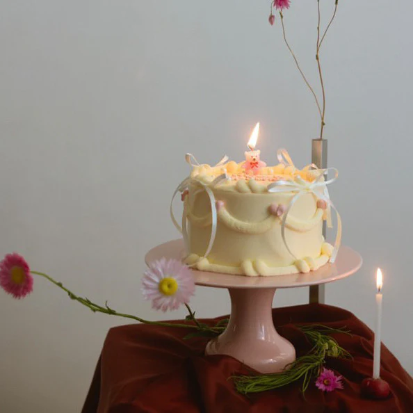 Lovely Balletcore Cake (Round/Heart) - Image 5