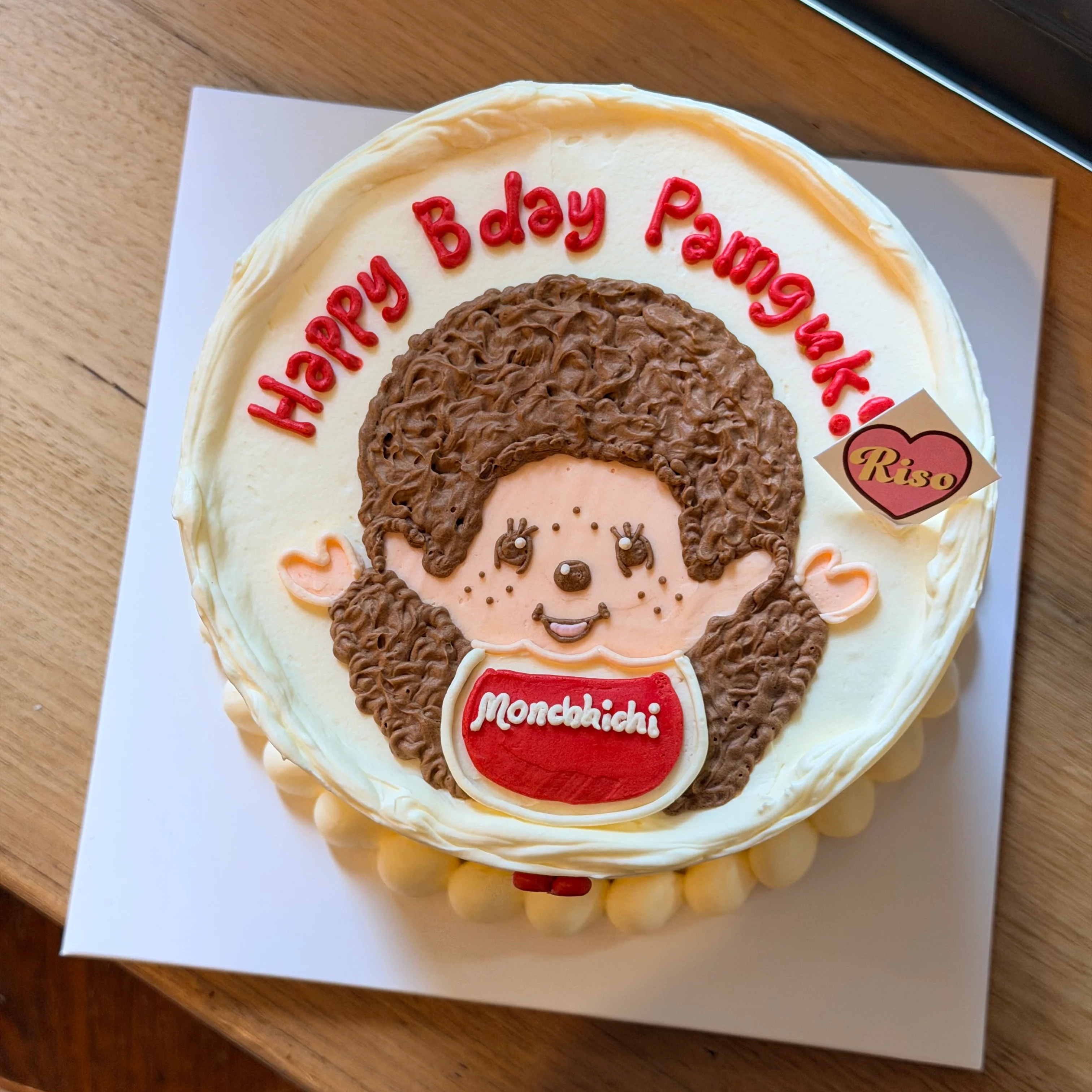 Monchhichi Cake (Round/Heart) - Image 2