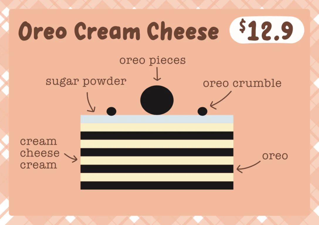 [SOLD OUT] Oreo Cube Cake - Image 3