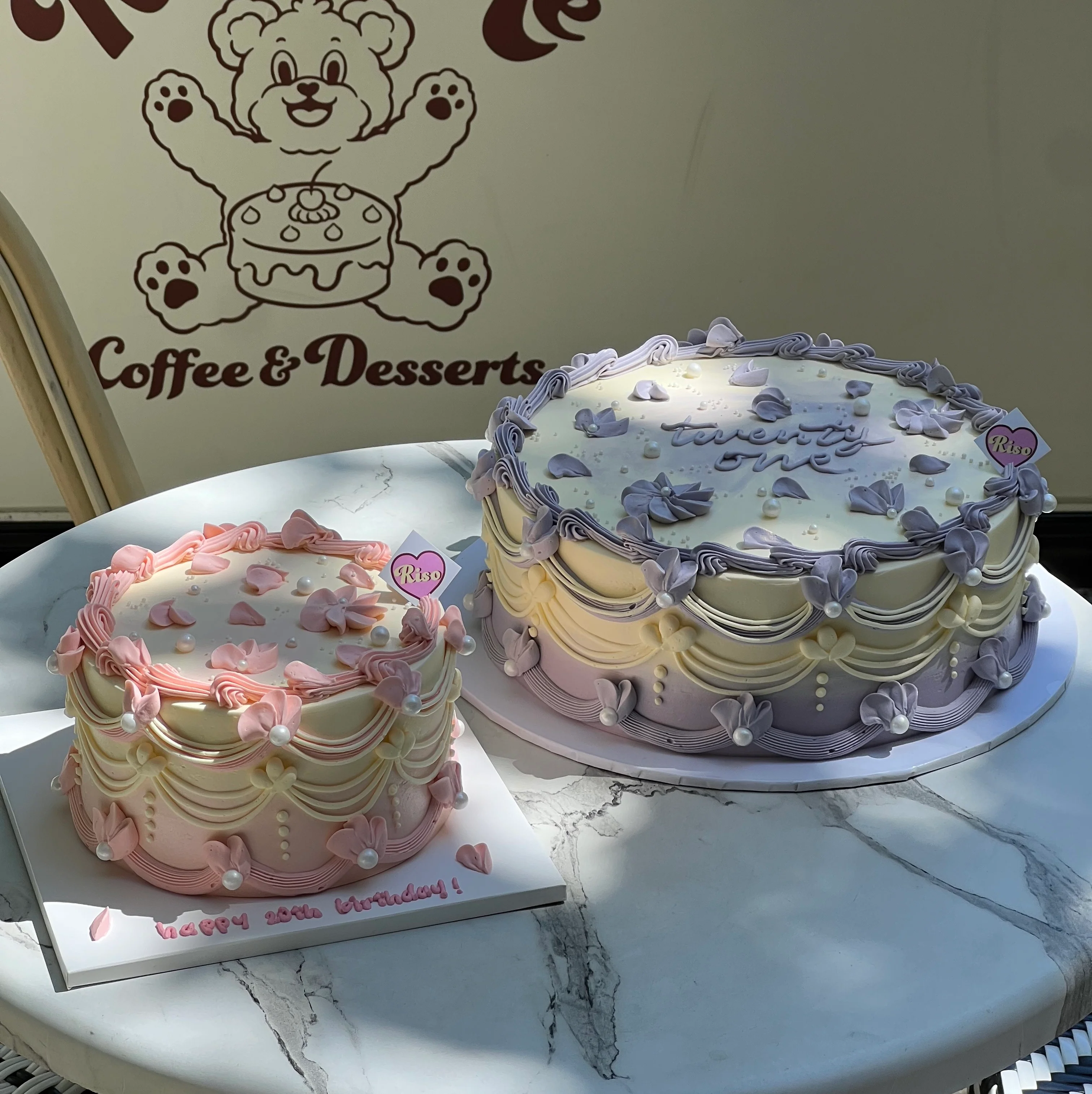 Petal Flower Cake (Round/Heart) - Image 3