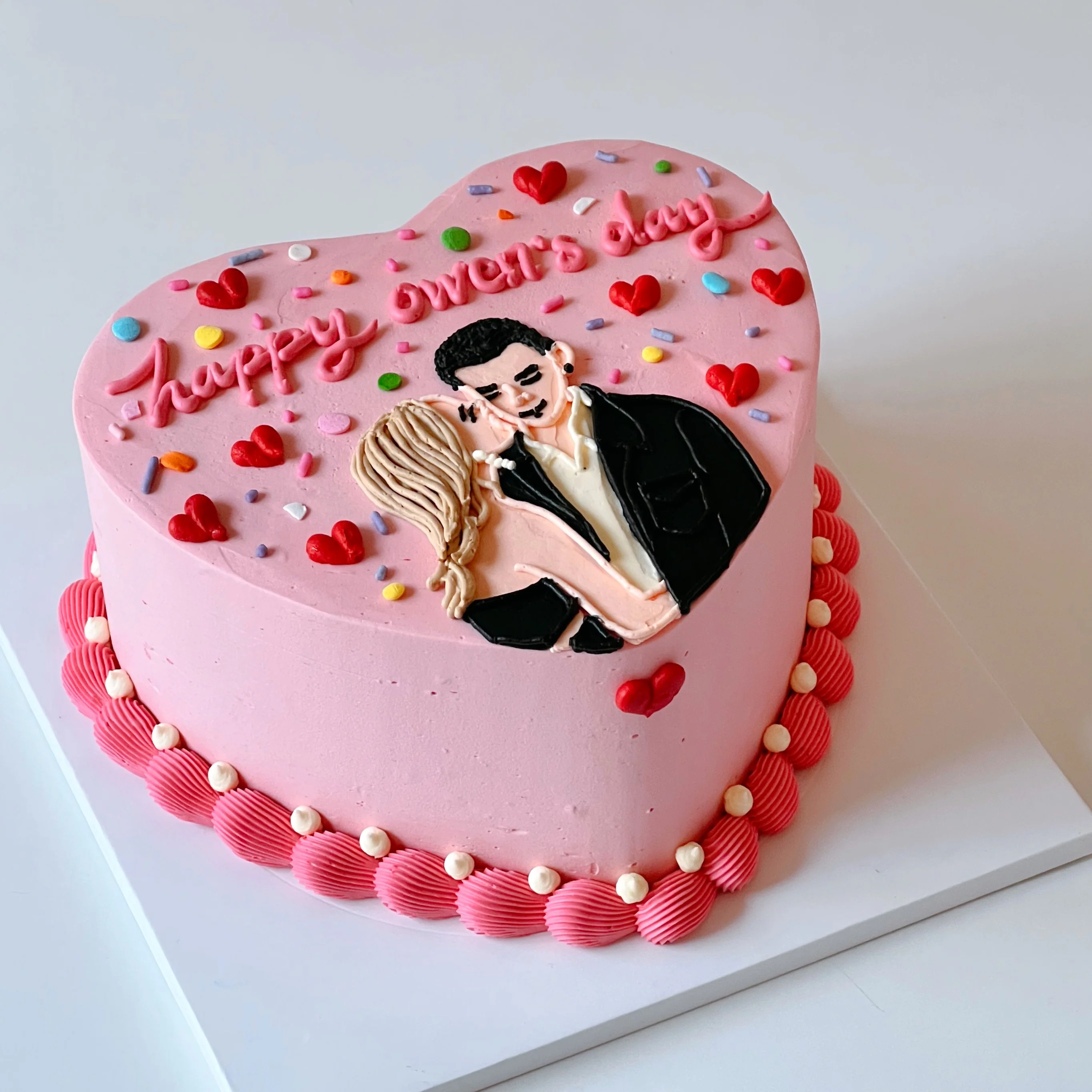 Portrait Illustration Cake (Round/Heart) - Image 5