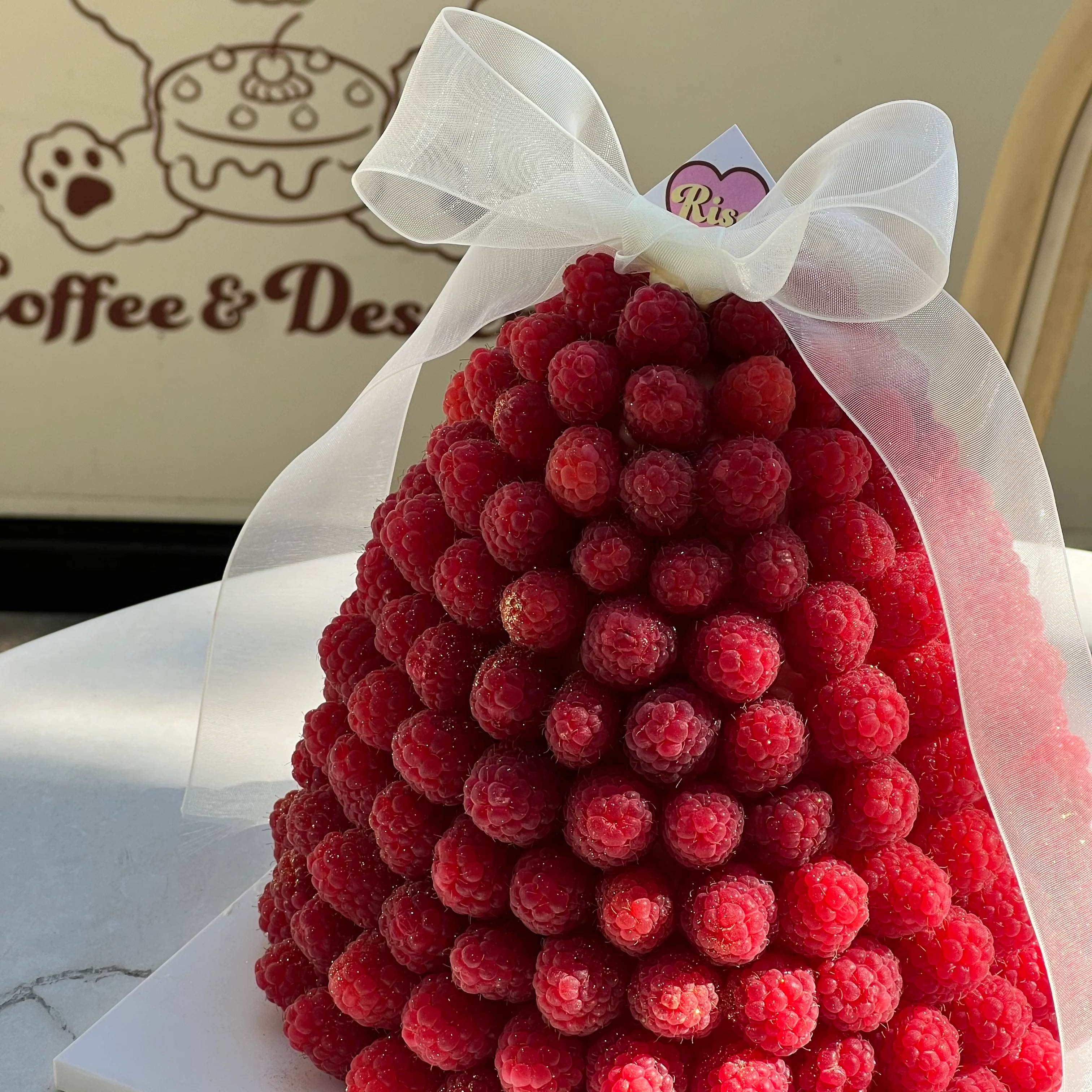 Raspberry Bloom Cake - Image 10