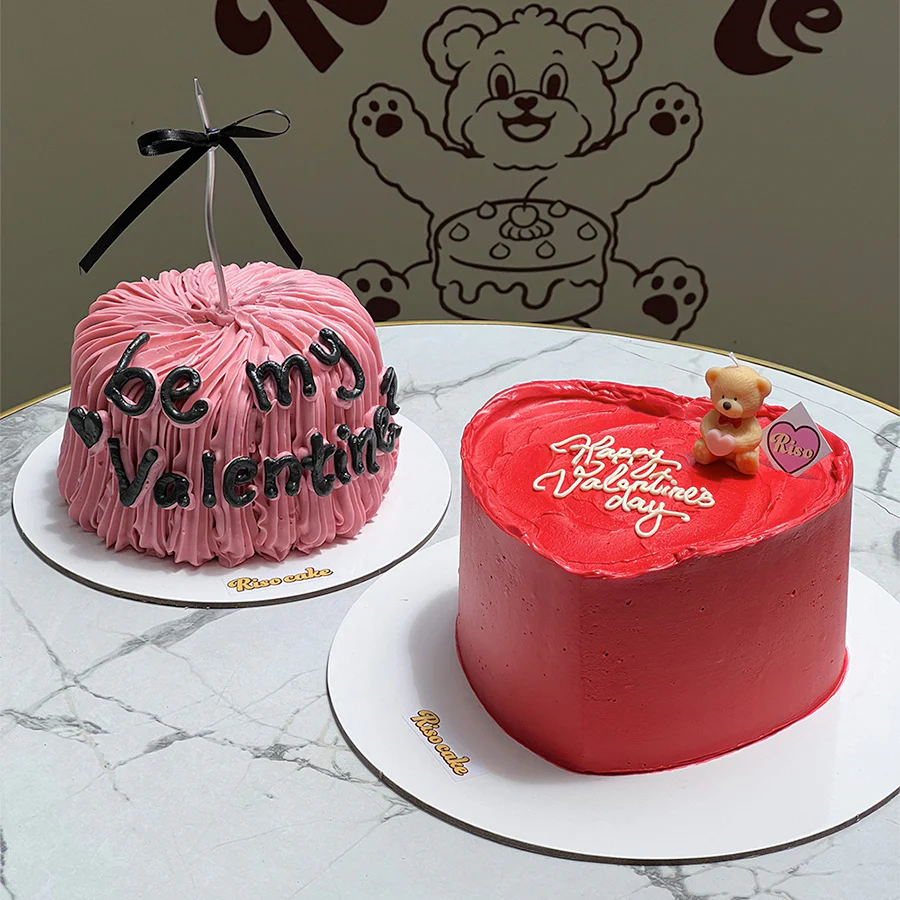 Romantic Pink Cake - Image 4