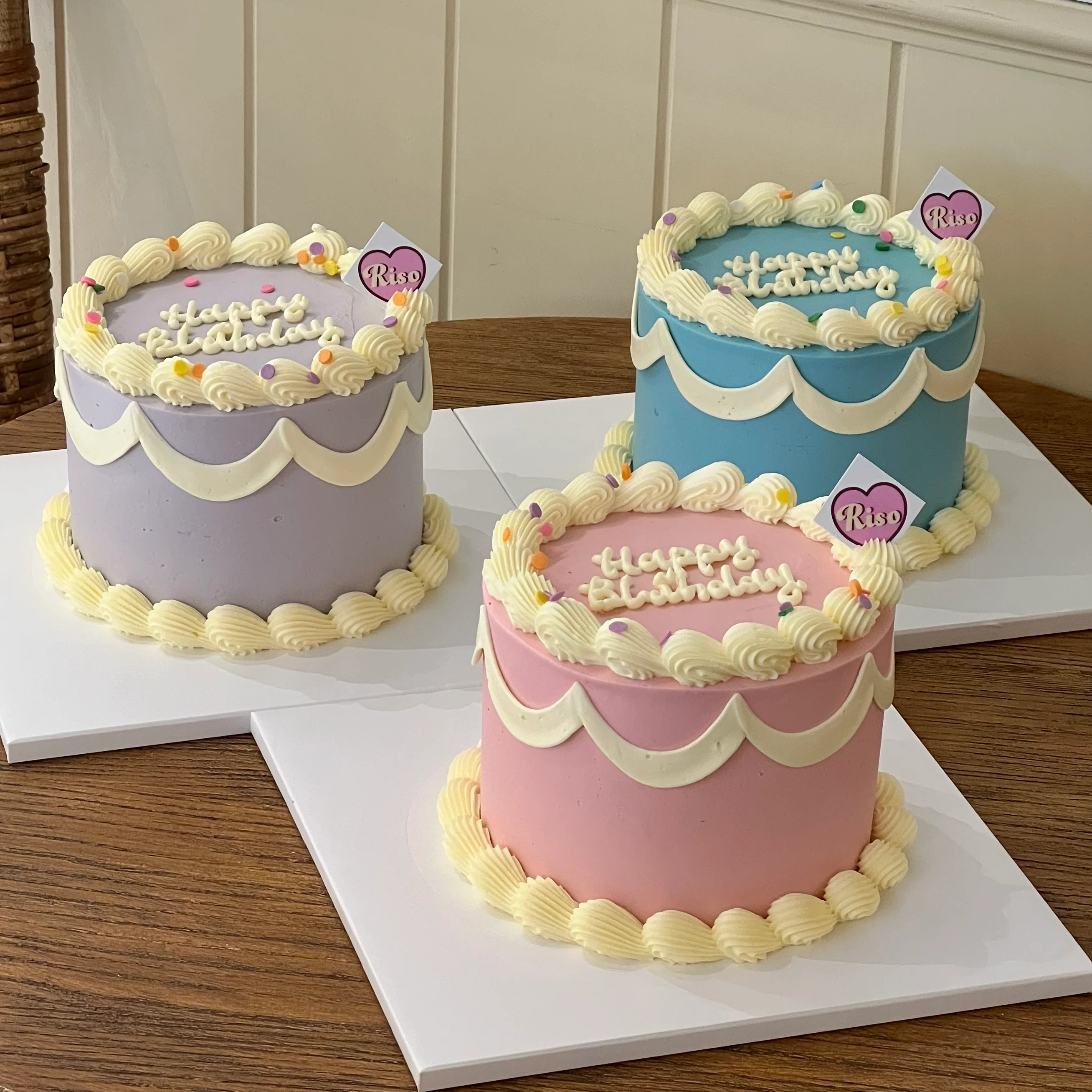 Swirl Symphony Cake (Round/Heart) - Image 3