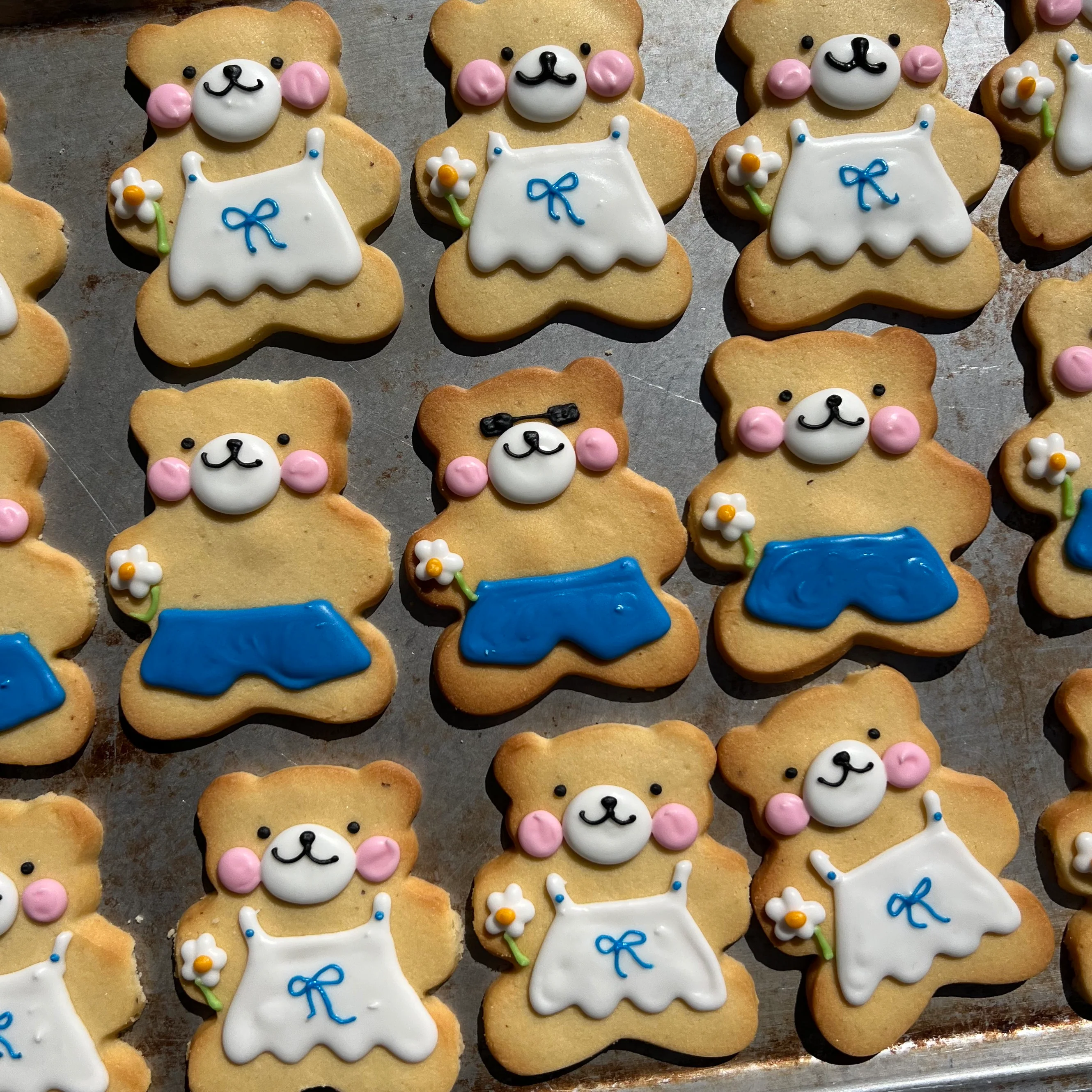 Teddy Bear Cookie (Lettering) - Image 5